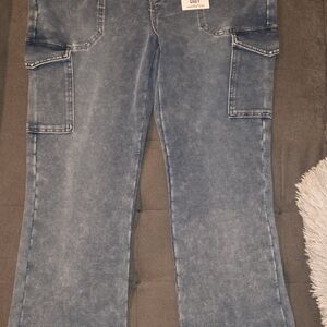 Vanillar Star Ultra Cozy Womens Pull On Cargo  Size: XL